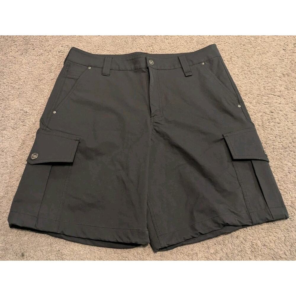 Ten Thousand 8.5" Tactical Utility Black Cargo Shorts Men's L 36